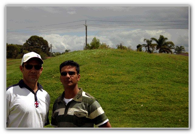 CJ & Steve at Caversham Golf Course